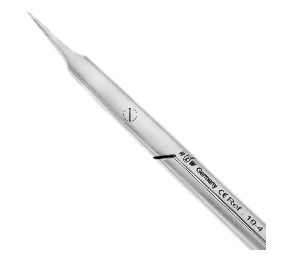 hlw stevens ножницы хирургические изогнутые, 115 мм  2