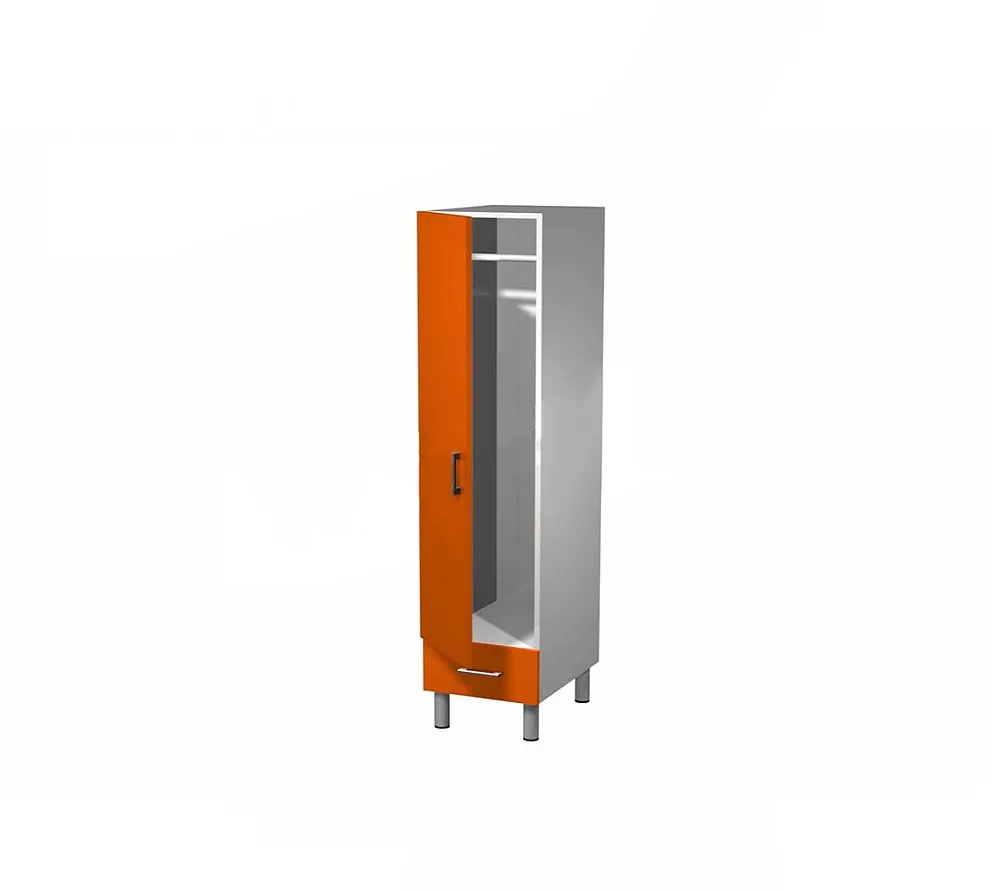 arkodor ar-dk04 шкаф лдсп для одежды одна дверь, одна перекладина, один выдвижной ящик