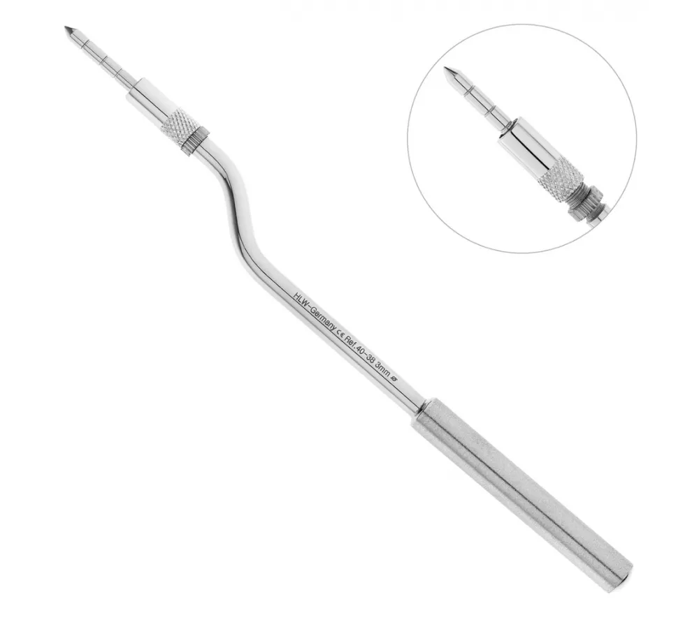 hlw остеотом с ограничителем, 3,0 мм