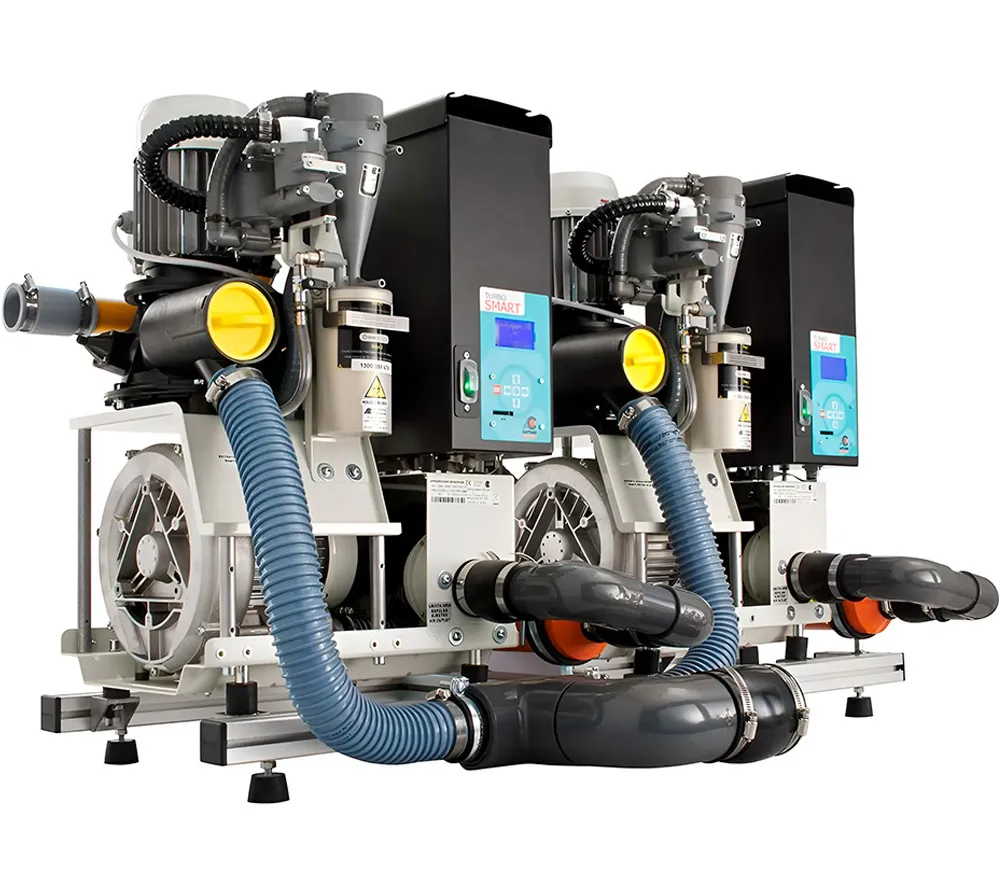 cattani turbo-smart а аспирационная система влажного типа для 3 установок, 1400 л/мин  2