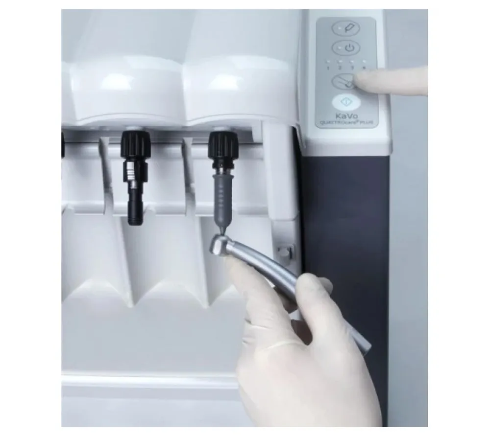 kavo quattrocare plus 2124а аппарат для чистки и смазки наконечников  2