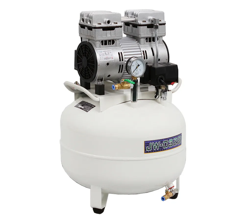junwei jw-032b безмасляный компрессор с ресивером 45 л, 100 л/мин  2