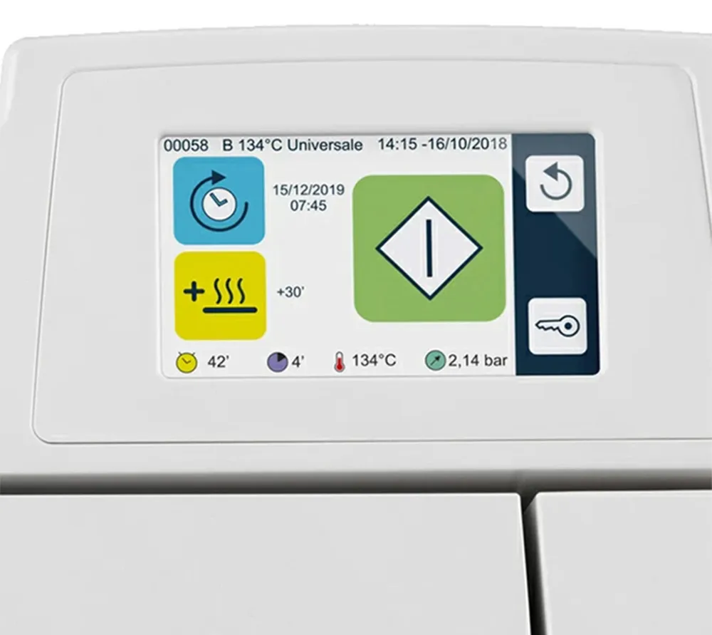 mocom b futura 22 автоклав класса b с вакуумной сушкой, объем: 22 л  6