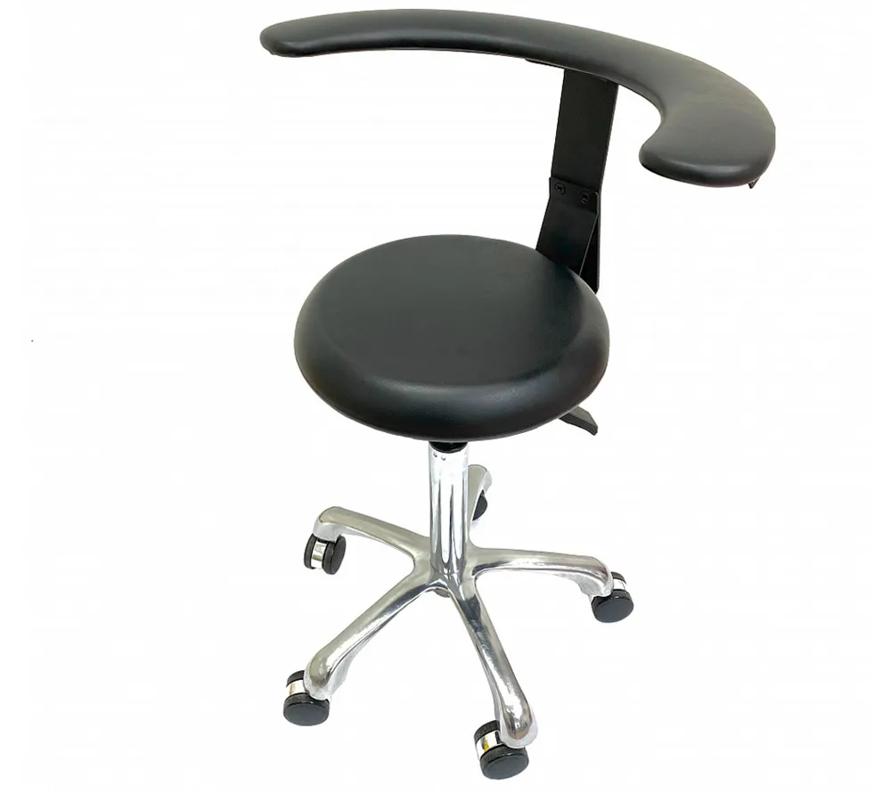 romax 001c стул для врача или ассистента с удлиненным абдоминальным подлокотником  2