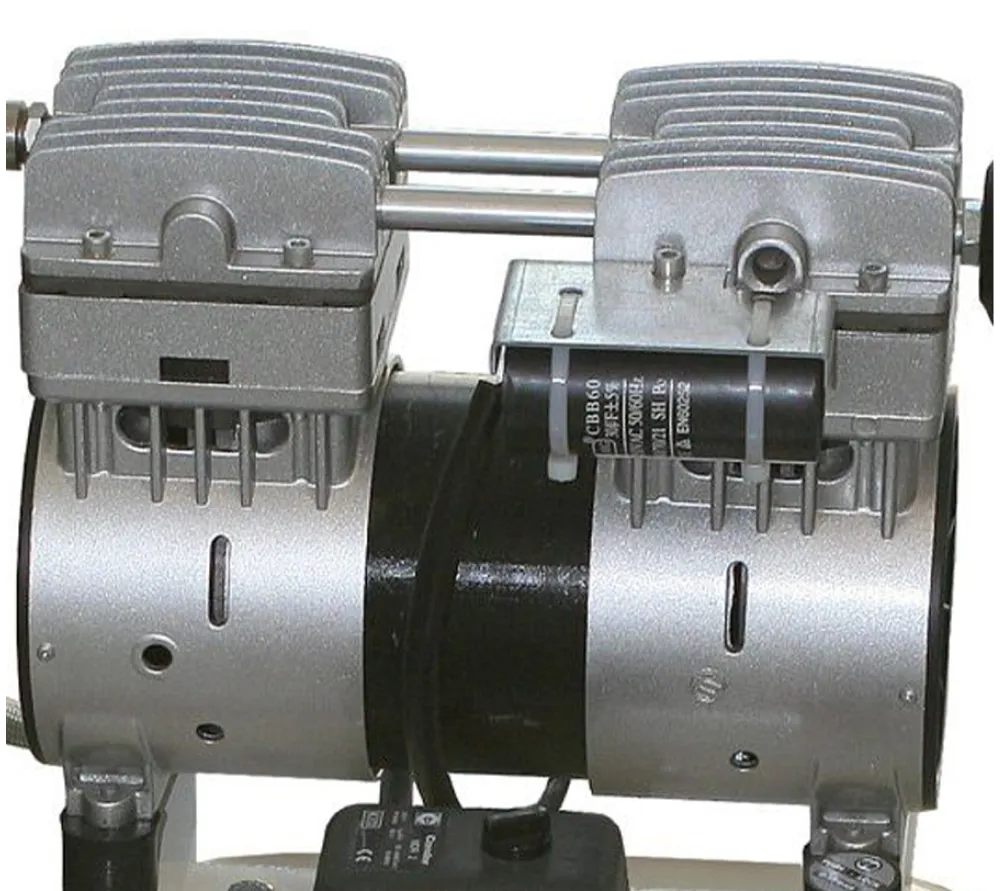 werther international rondine безмасляный воздушный компрессор для 1 стоматологической установки, с ресивером 24 л, 120 л/мин  2