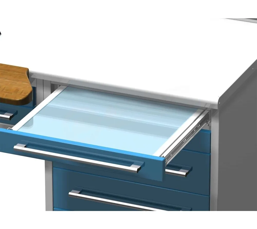 arkodor выдвижной столик со стеклом (на месте верхней полки)