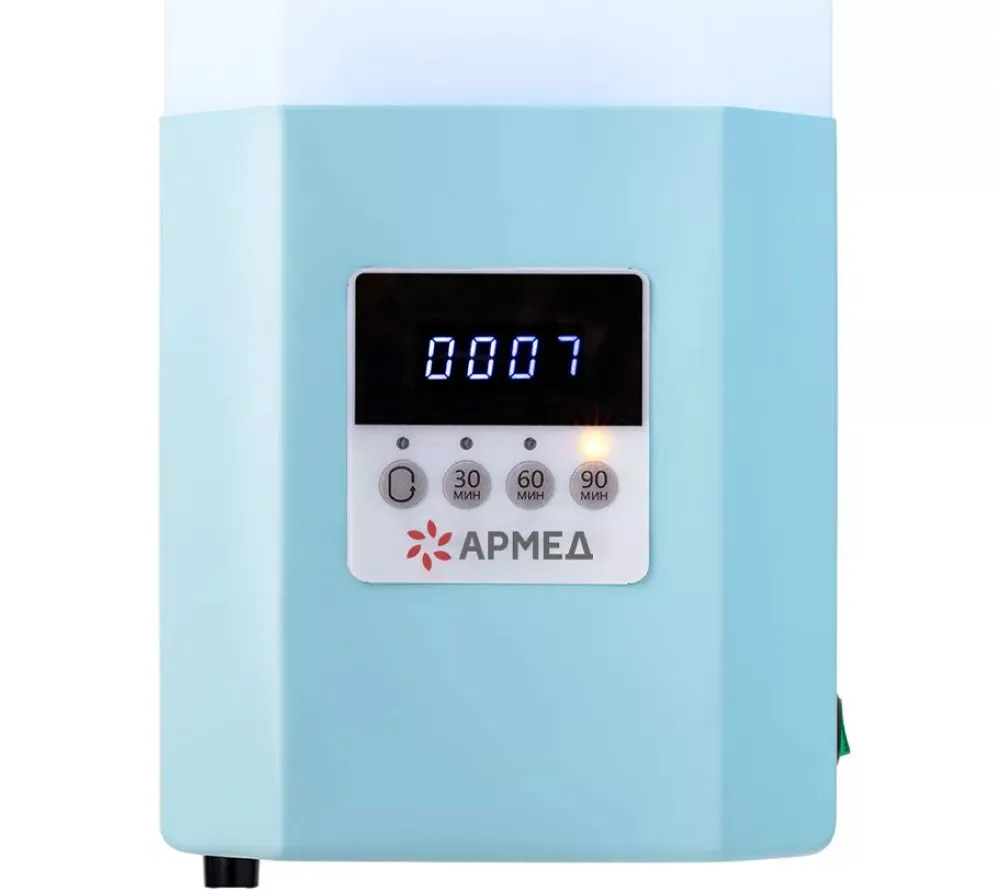 армед safe air 215 m облучатель-рециркулятор медицинский, с металлическим корпусом, 2 лампы, 60 м3/ч  2