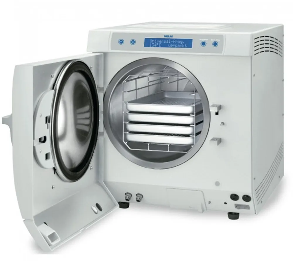 melag vacuklav 24b+ автоклав pro-class с подключением к водопроводу, объем: 22 л  2