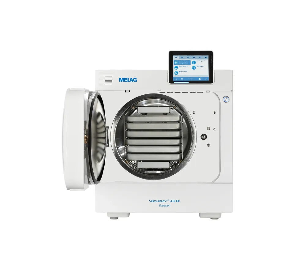 melag vacuklav 43 b+ evolution автономный автоклав premium-plus-class, объем: 23 л  4