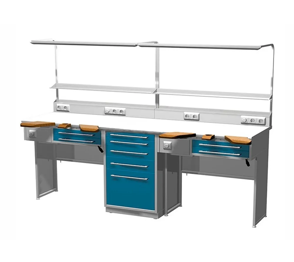 arkodor ar-e22 стол зуботехнический на два рабочих места