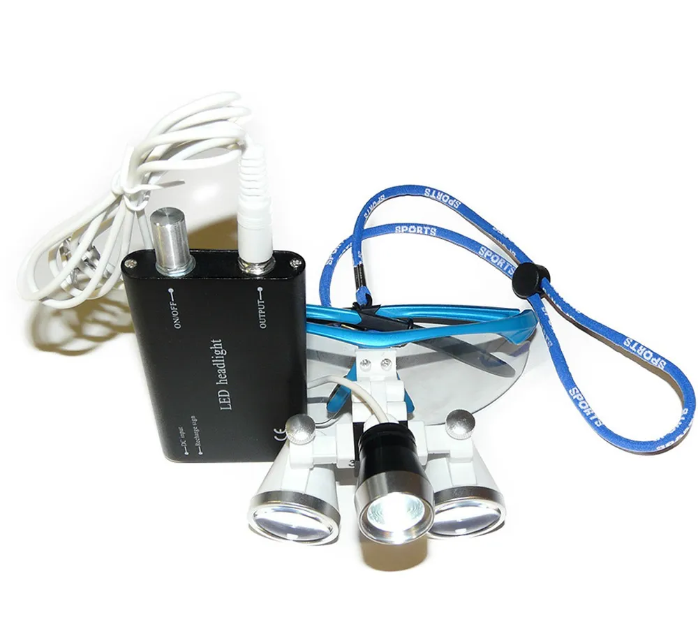 magnifier qc plh-3 лупы бинокулярные с увеличением 4.0х, рабочее состояние 420 мм