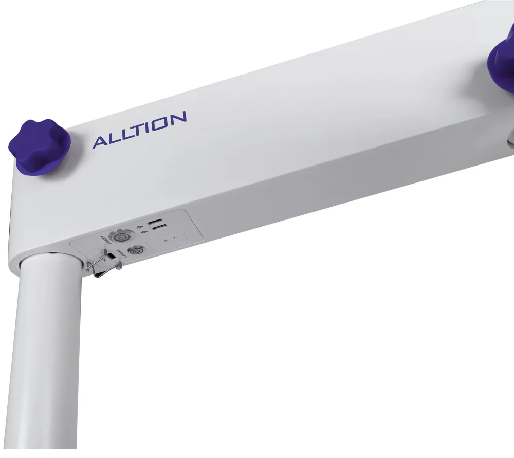 alltion am-5000vf стоматологический микроскоп с вариоскопом и флуоресцентным режимом  4