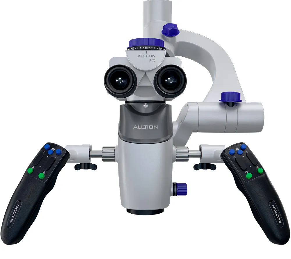 alltion angel 100 стоматологический микроскоп для хирургии (напольный, белый)  2