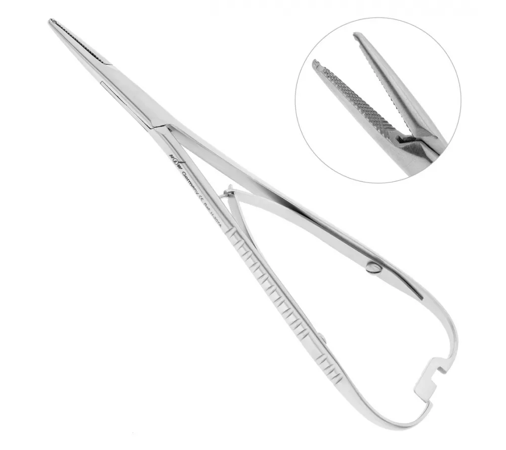 hlw матье (mathieu) иглодержатель, 14  см