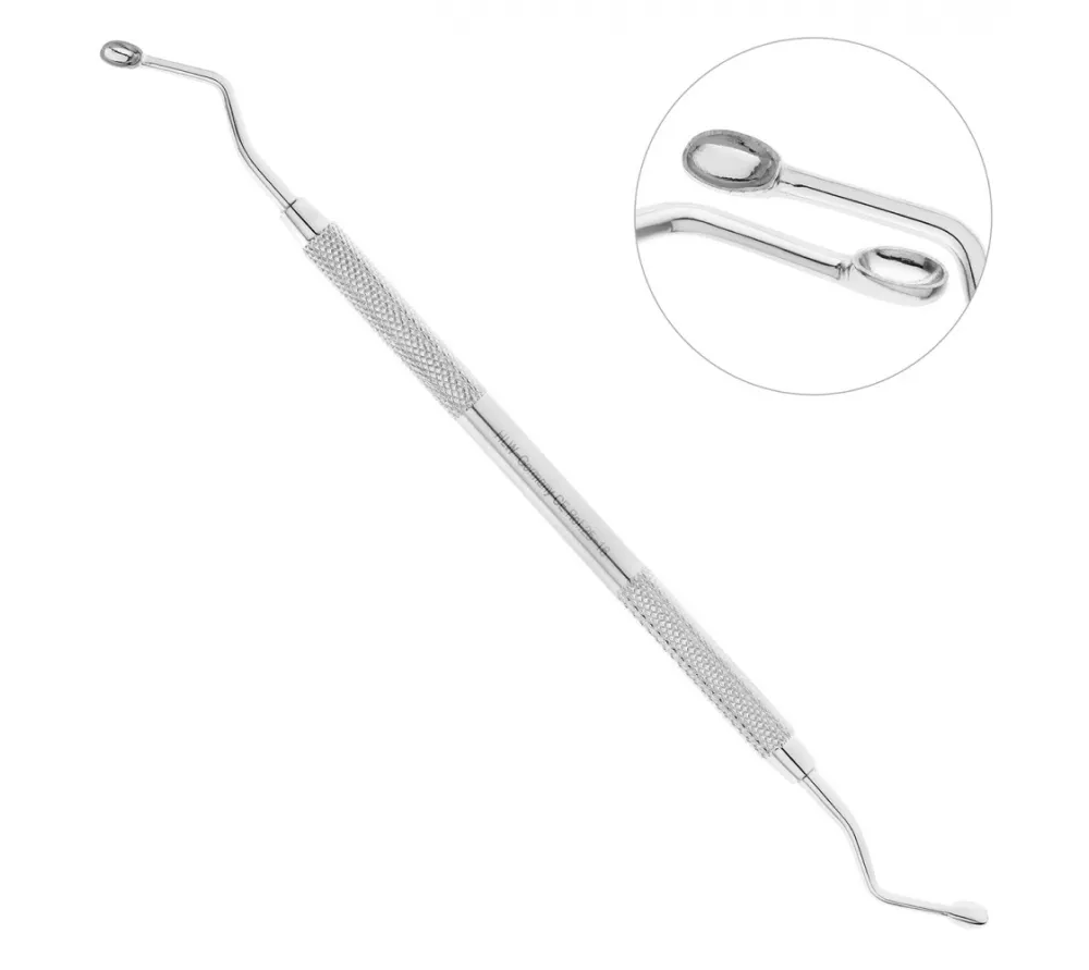 hlw hemingway ложка кюретажная овальная,4,0 мм