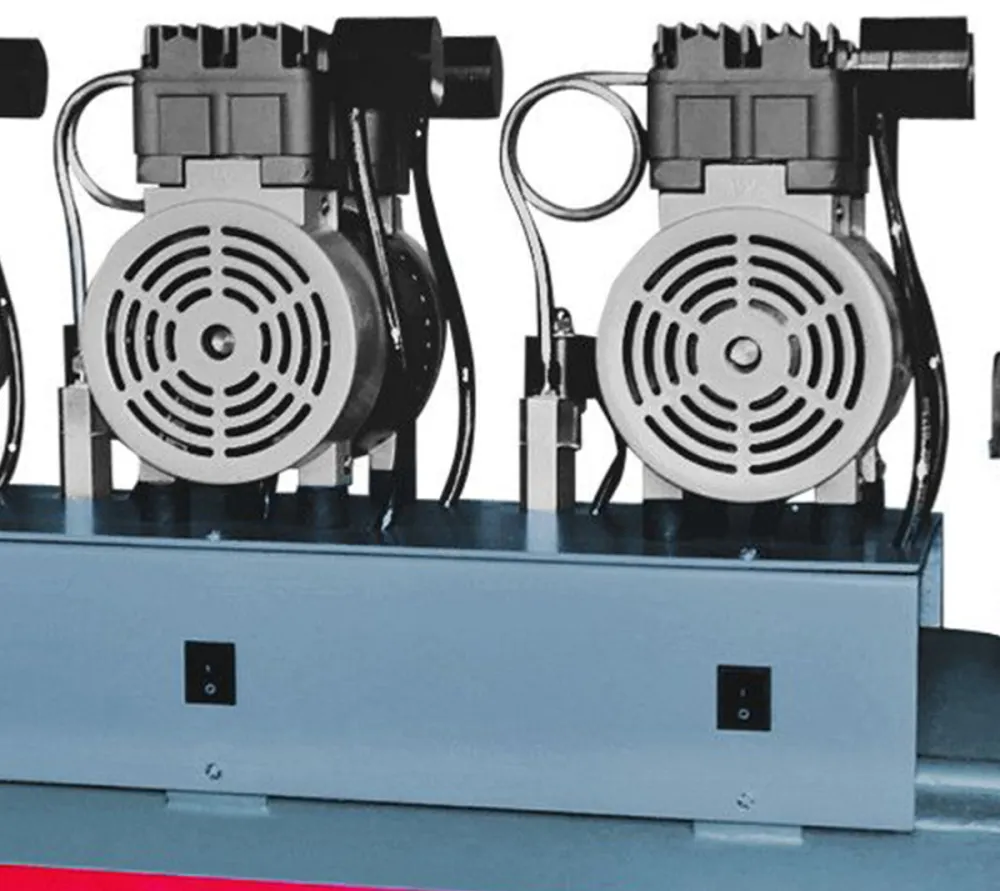 wuerwei w-615 безмасляный компрессор для 7-ми стоматологических установок с ресивером 270 л (650 л/мин)  3