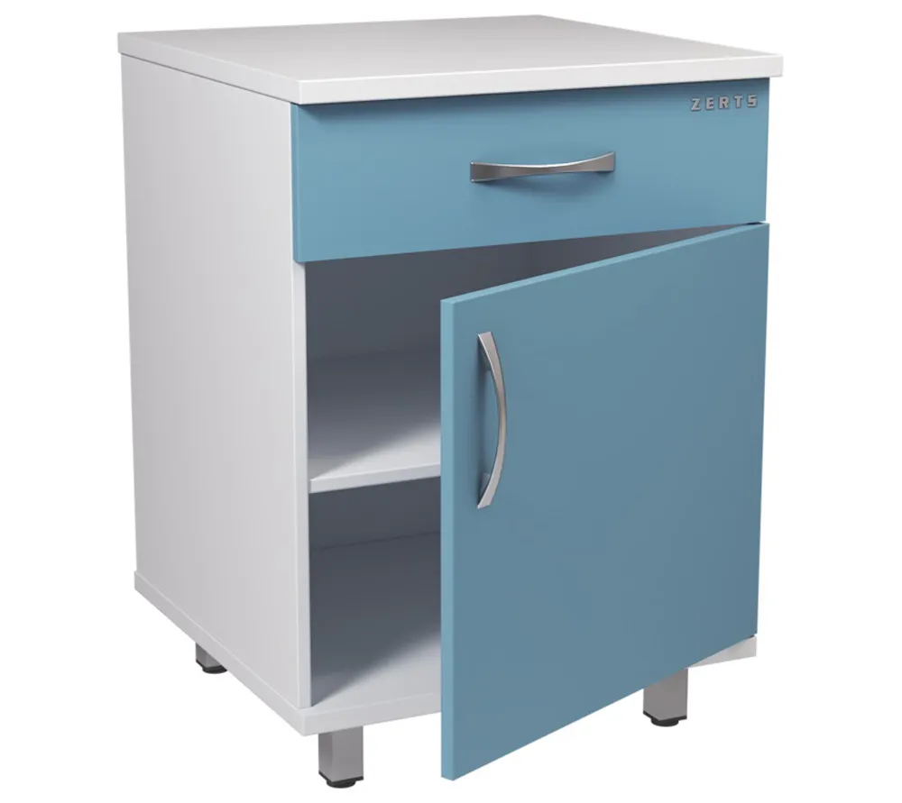 zerts модуль универсальный (дверца, полки и ящик) серии acrylat