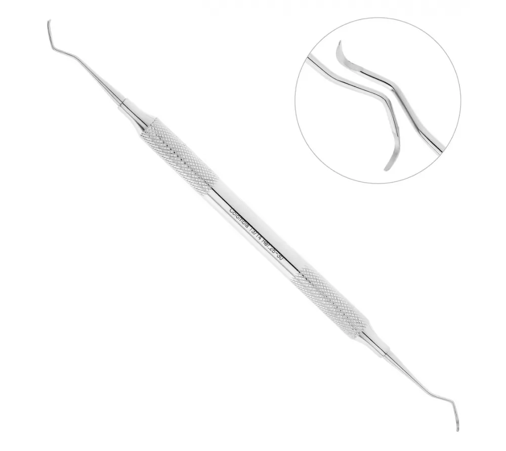 hlw columbia кюрета, форма 13/14, ручка диаметр 8 мм