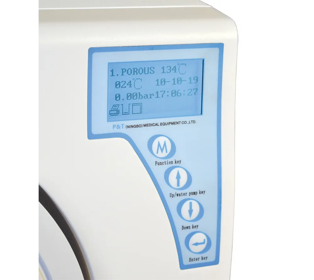 p&t medical btd 17l-a автоматический автоклав класса b с вакуумной сушкой, обьем: 17 л  5