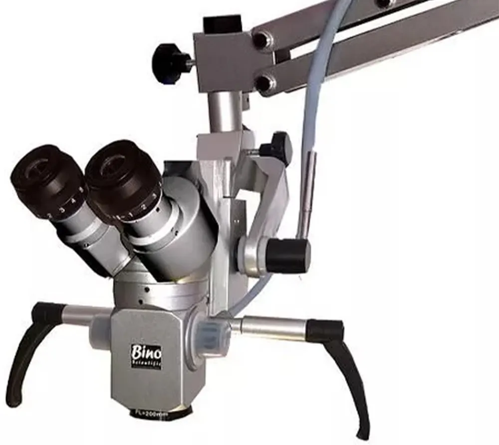 bino scientific vision 5 silver стоматологический операционный микроскоп с 5-ти ступенчатым увеличением, hd-видеофиксацией   4