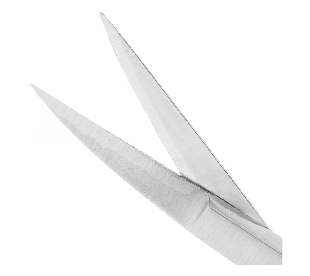 hlw iris-schere tc ножницы хирургические изогнутые, 115 мм  3