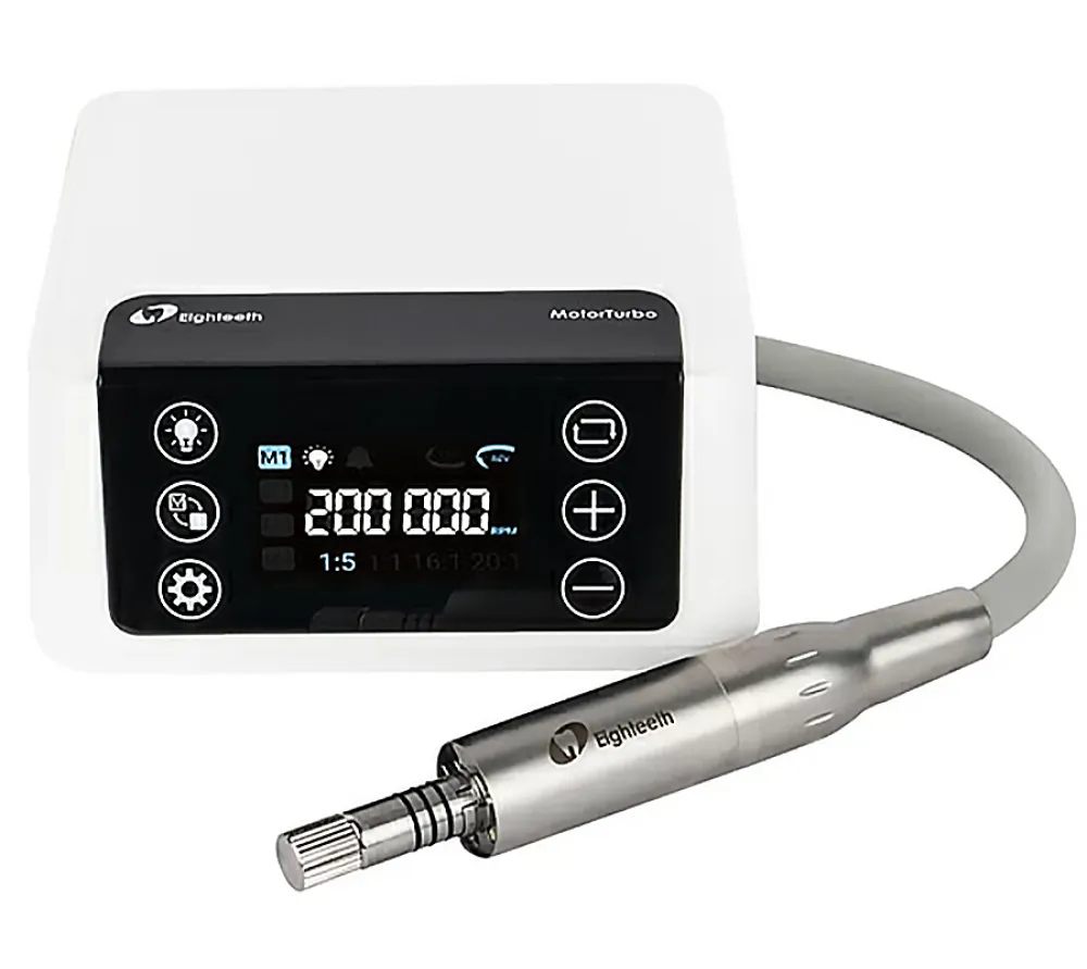 eighteeth motorturbo портативный бесщеточный электрический микромотор с фиброоптикой
