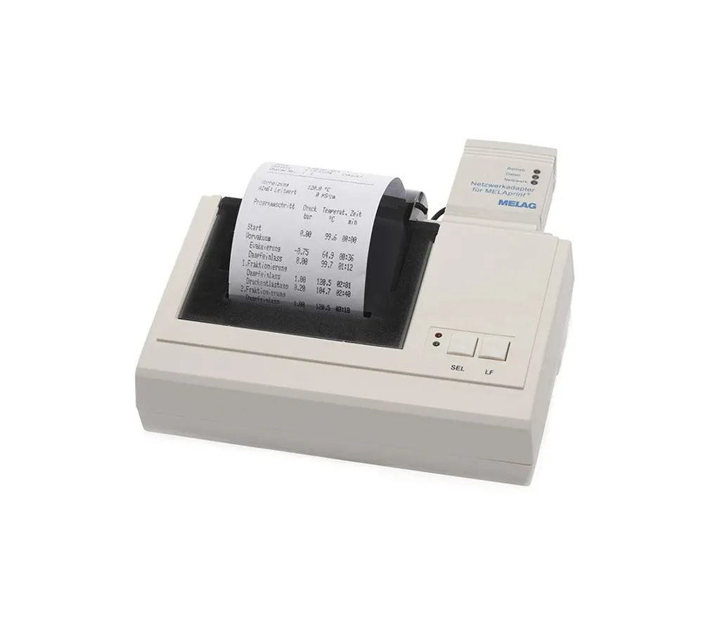 melag melaprint 42 принтер для распечатки протоколов к автоклавам euroklav, vacuklav, cliniklav и melatronic en