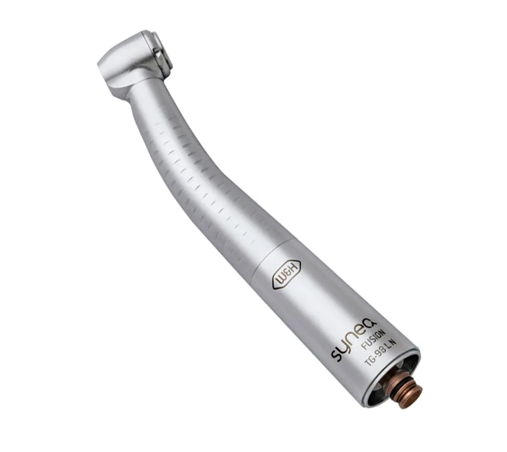 w&h dentalwerk synea fusion tg-98 l n турбинный наконечник с подсветкой, четырехточечным спреем