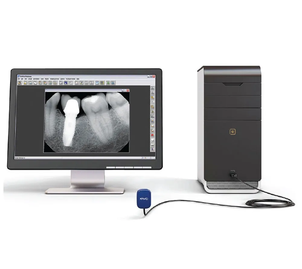 KaVo Gendex GXS-700 сенсор №2 цифровой интраоральный радиовизиограф, 19,5 микрон  3