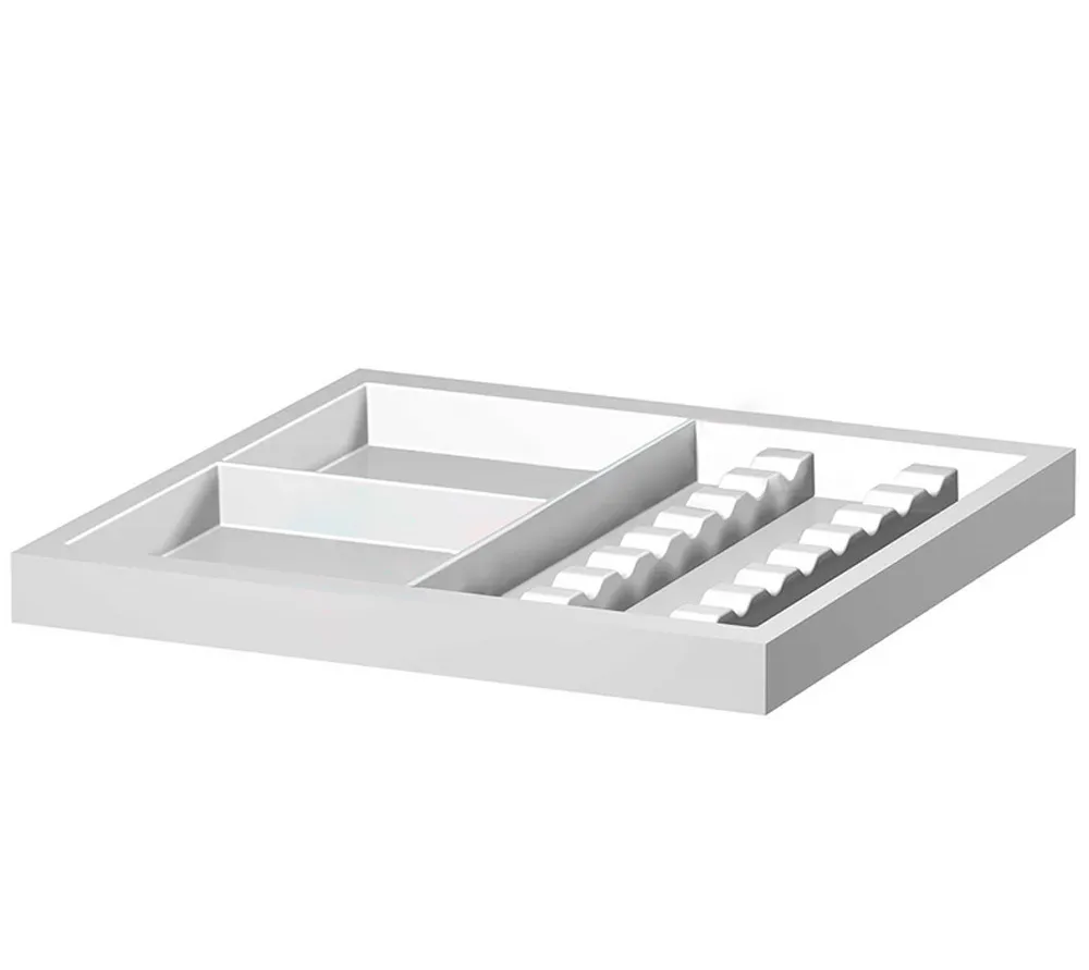 arkodor ar-lot3 лоток пластиковый белый в любой выдвижной ящик