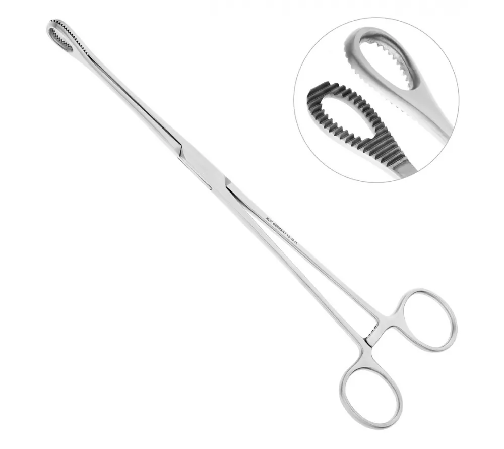 hlw зажим (корцанг), 24 см /15-10*