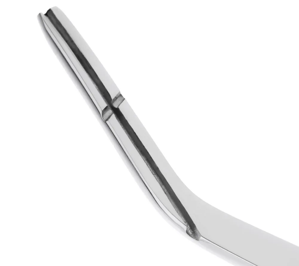 hlw pin пинцет стоматологический изогнутый, для пинов, 150 мм  2