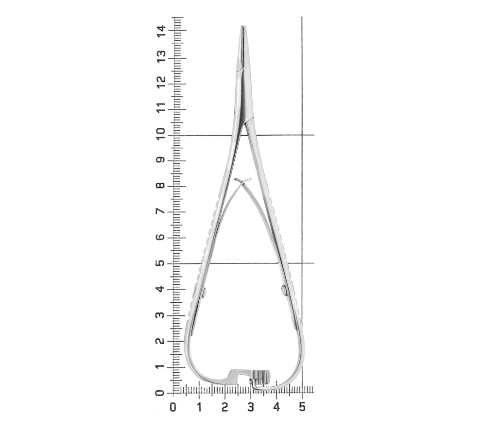 hlw иглодержатель матье 14 см  4