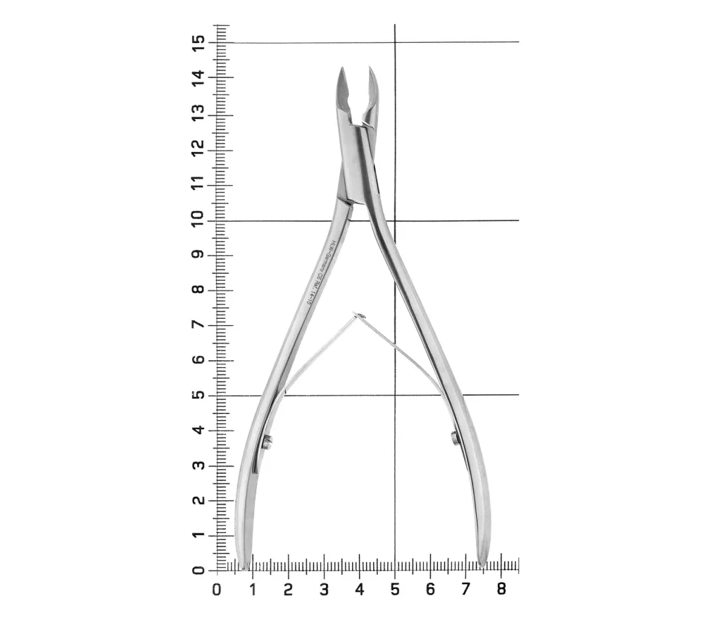 hlw кусачки костные 15 см с острыми режущими гранями  5