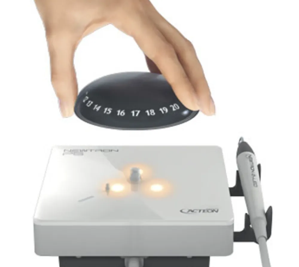 acteon group newtron p5 b.led ультразвуковой скалер c технологией b.led и жидким индикатором  2