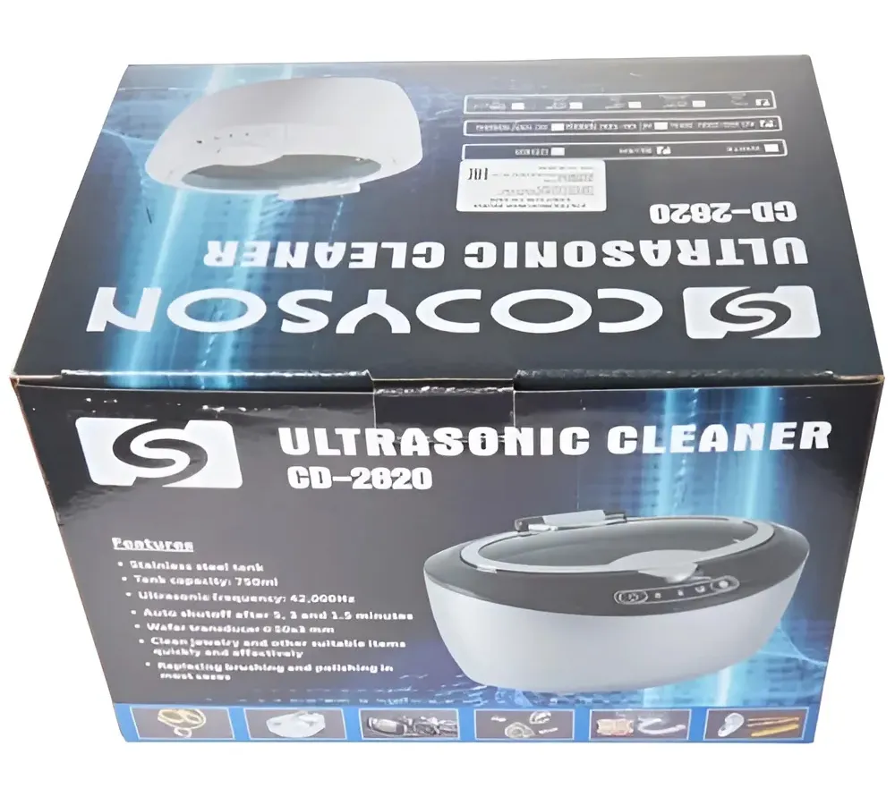 codyson cd-2820 ультразвуковая мойка, 0,7 л  2
