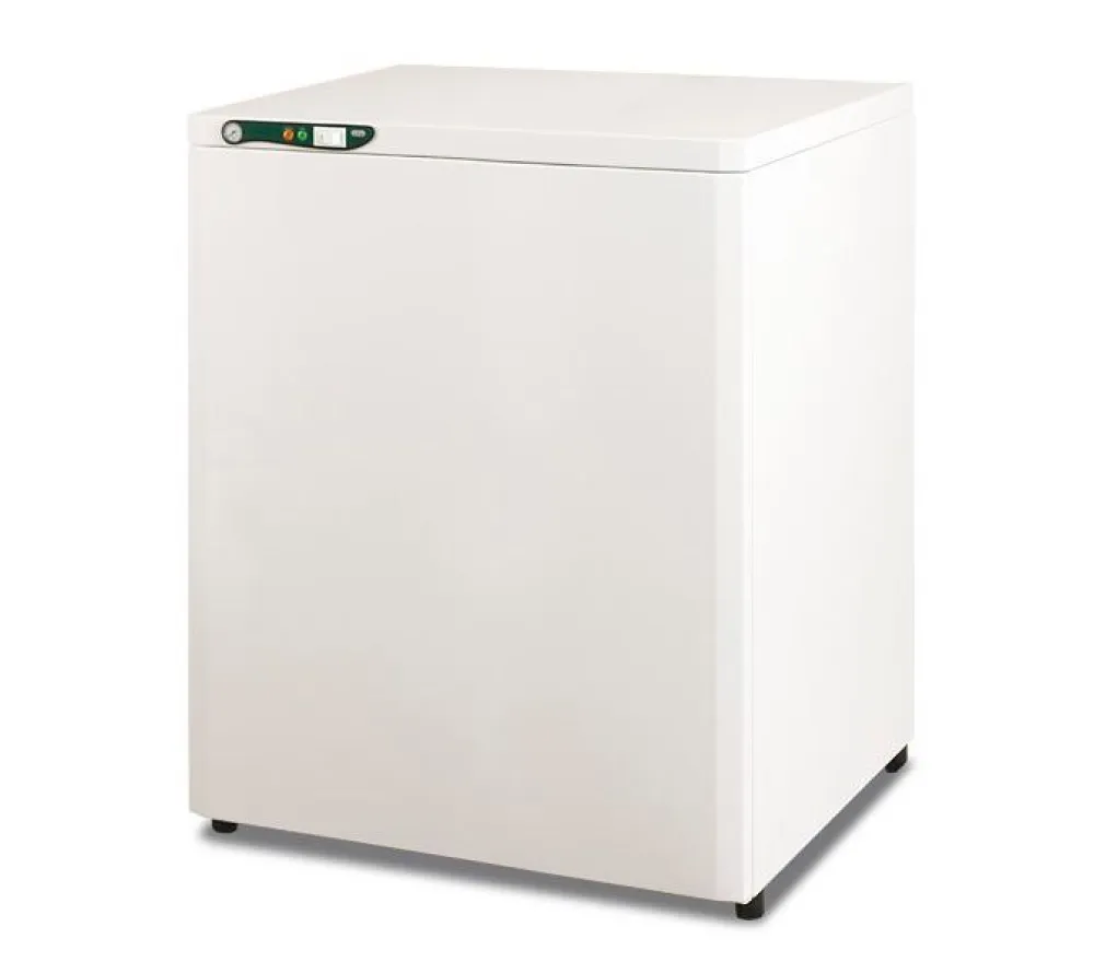 ekom dk50 2v/50s безмасляный компрессор для двух стоматологических установок, с кожухом, с ресивером 50 л, 140 л/мин  4