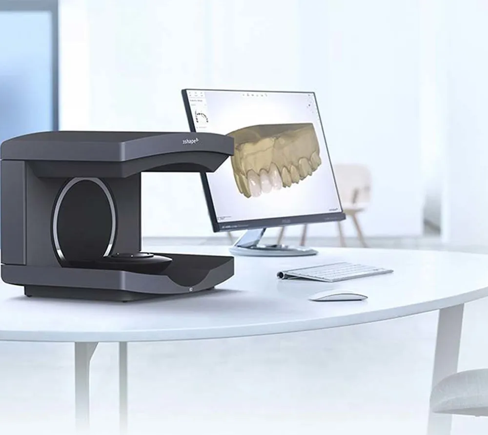 3shape e1 3d сканер стоматологический  2