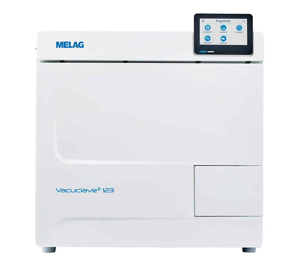melag vacuclave 123 автоклав pro line класса b, 23 л