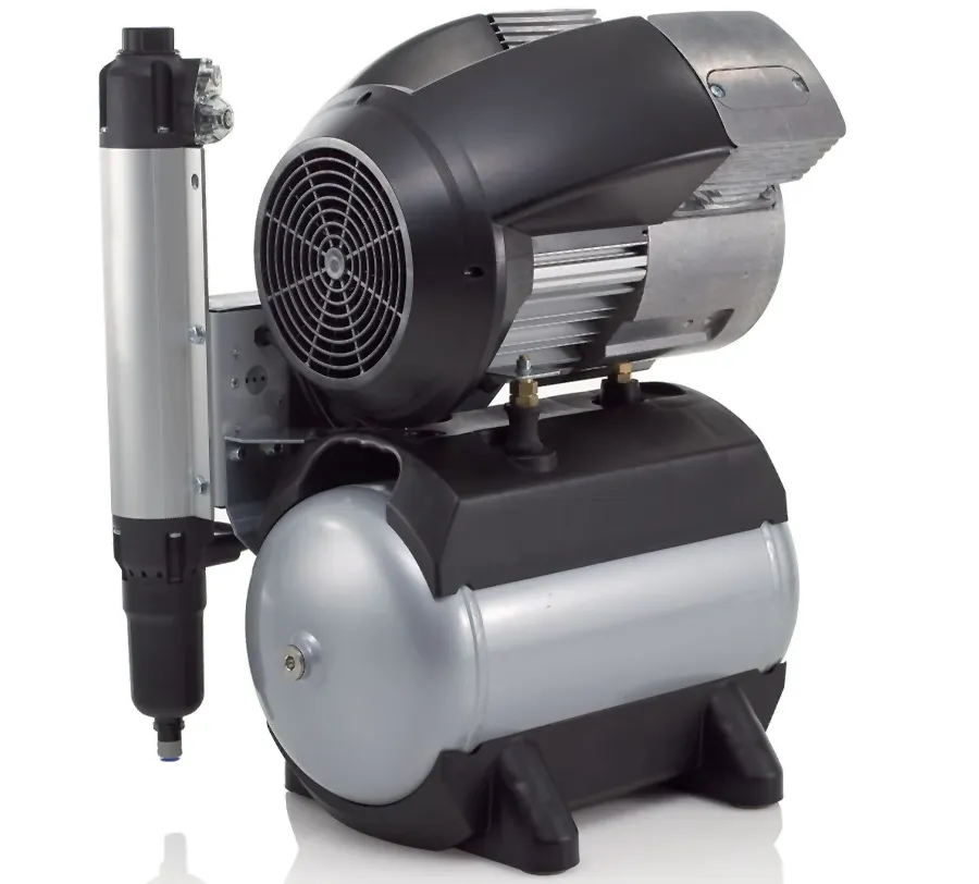 dürr dental tornado 2 безмасляный компрессор для 2 установок, с мембранным осушителем, 110 л/мин