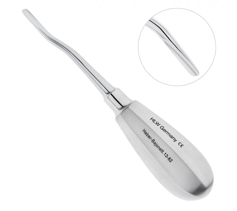 hlw элеватор байонет мезиальный, 4 мм