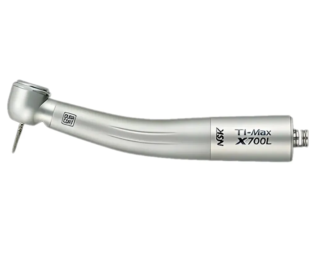 nsk ti-max x700 турбинный наконечник с ортопедической головкой и оптикой без света