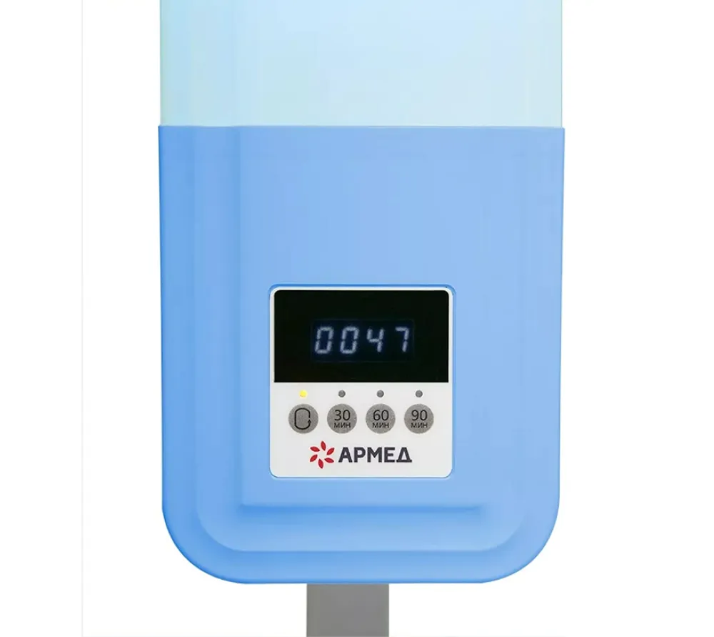 армед safe air 215 облучатель-рециркулятор медицинский, с пластиковым корпусом, 2 лампы, 50 м3/ч  5