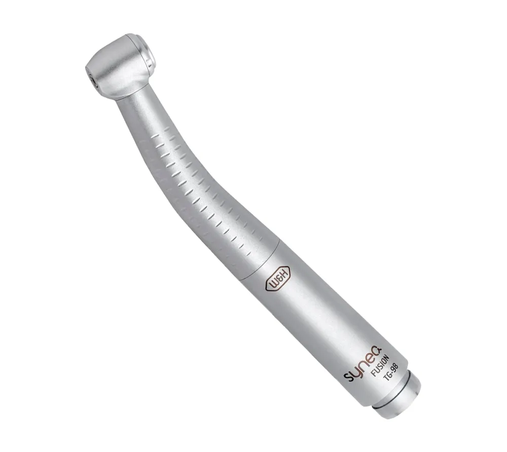 w&h dentalwerk synea fusion tg-98 турбинный наконечник без света, с четырехточечным спреем, диаметром головки 11,5 мм (под соединение roto quick)