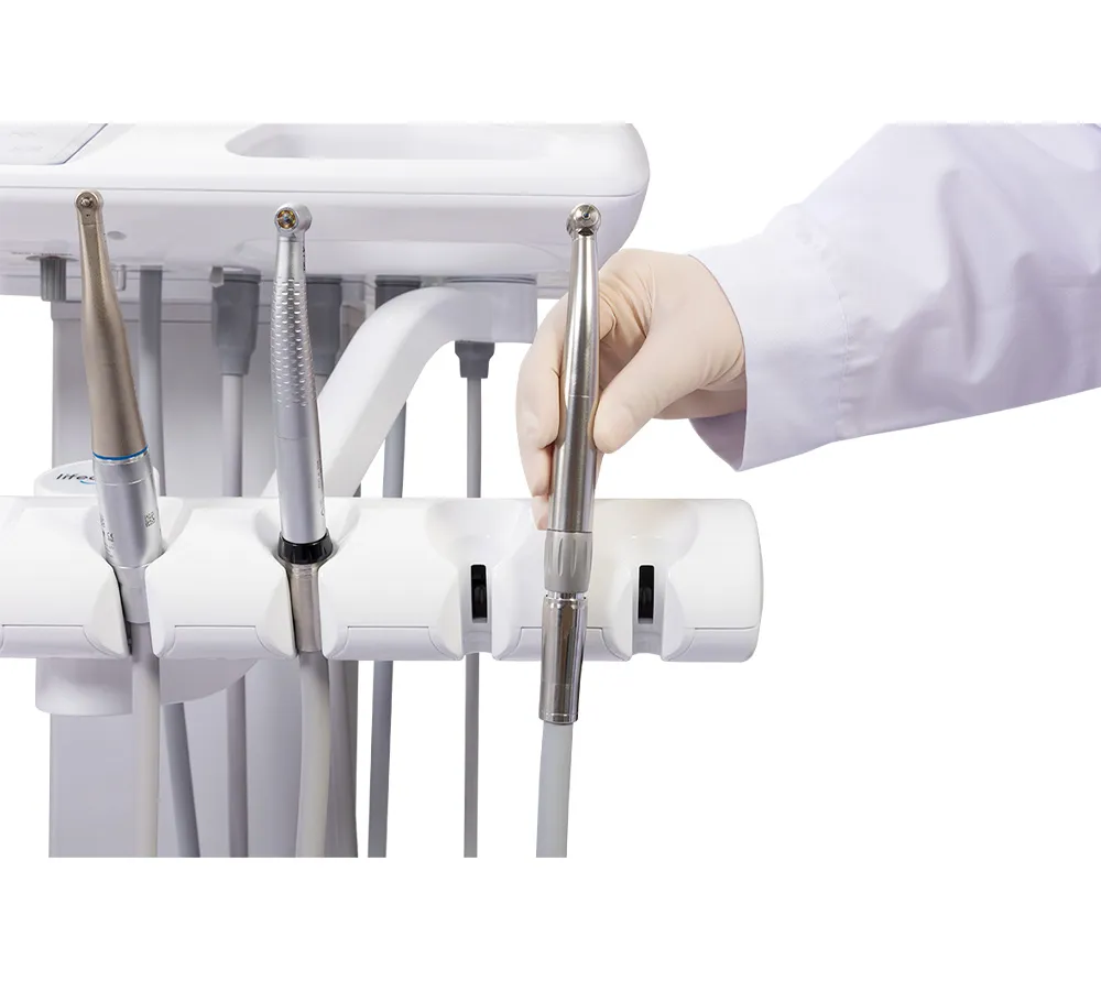 lifedent e9-x стоматологическая установка c подкатным модулем. цвет s10  9