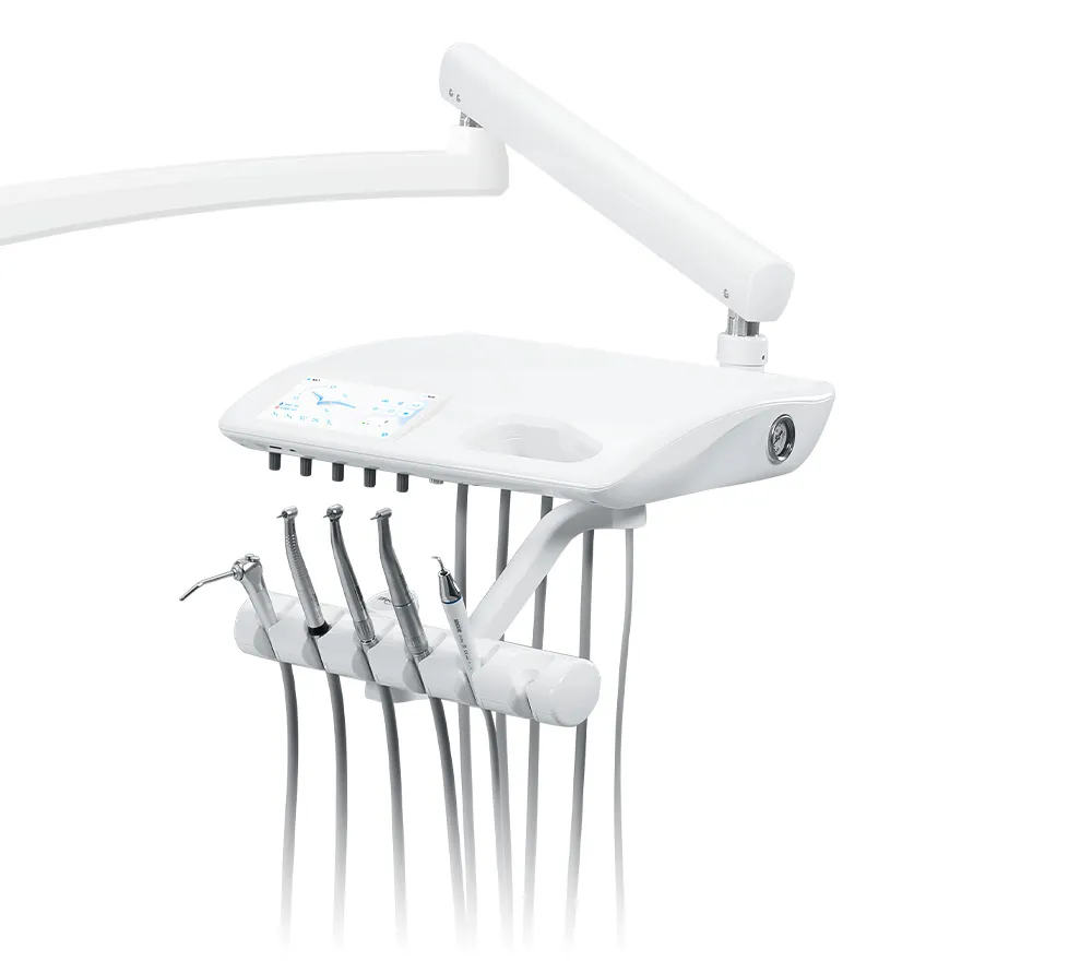 lifedent e9-c стоматологическая установка с нижней подачей   4