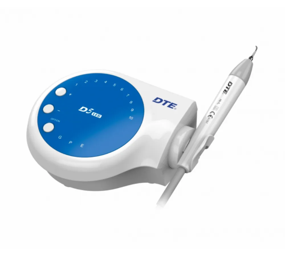 woodpecker d5 led портативный ультразвуковой скалер с фиброоптикой, 6 насадок в комплекте  4