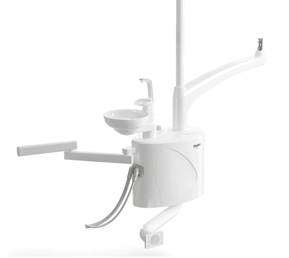 lifedent e9-c стоматологическая установка с нижней подачей   6