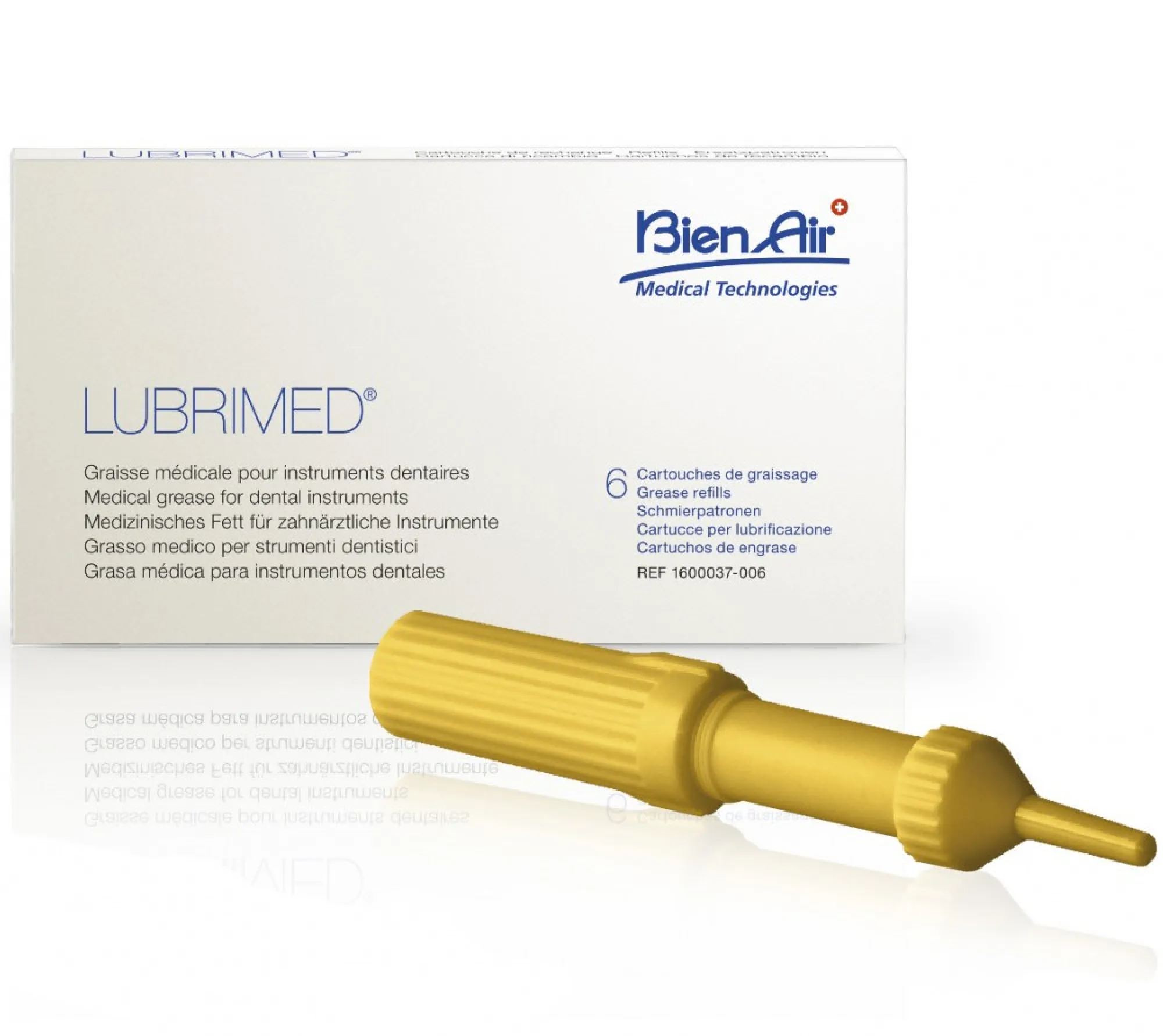 bien air lubrimed смазка для роторной группы (6шт.)