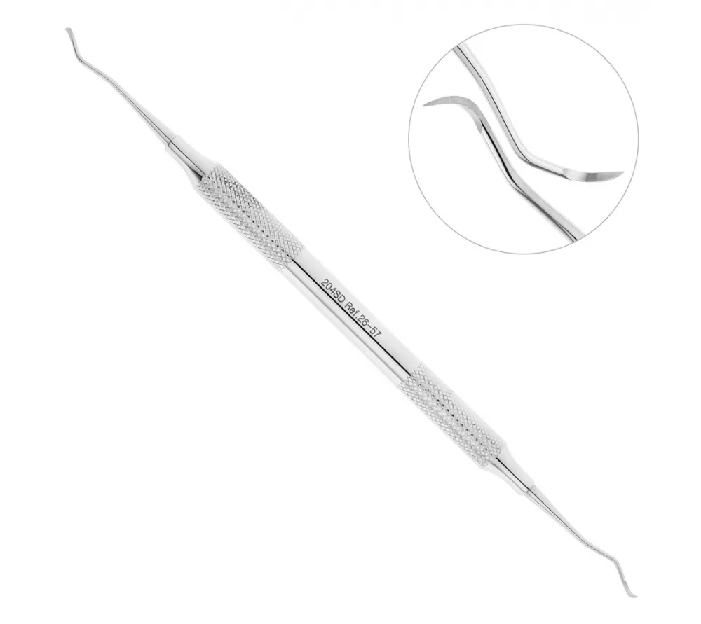 hlw скейлер парадонтологический, форма 204 sd, ручка диаметр 8 мм